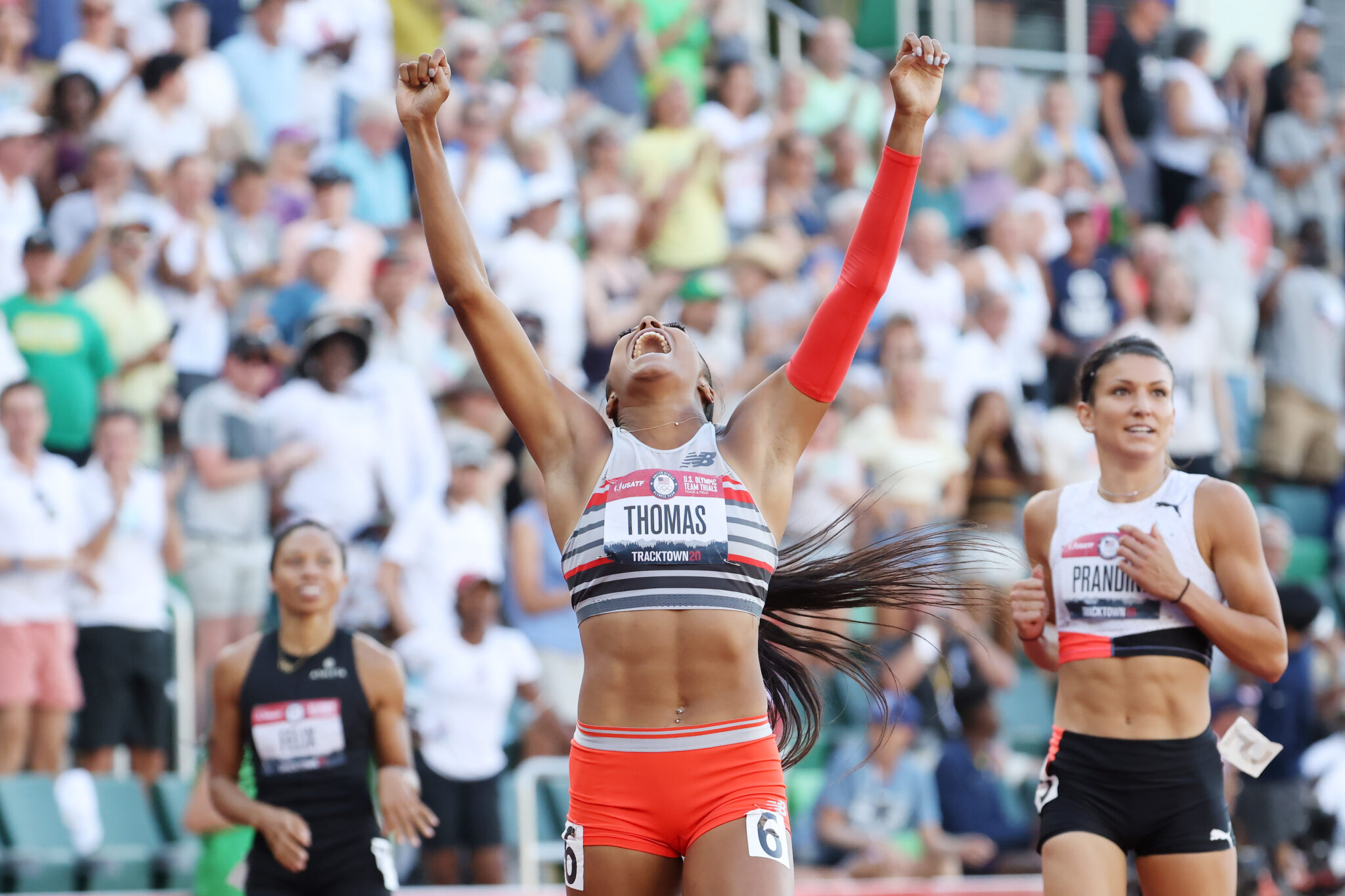 Black Trillions - Harvard sprinter Gabby Thomas emerges as 200 favorite 