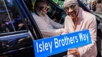 Isley Brothers honored with street renaming in two Jersey towns