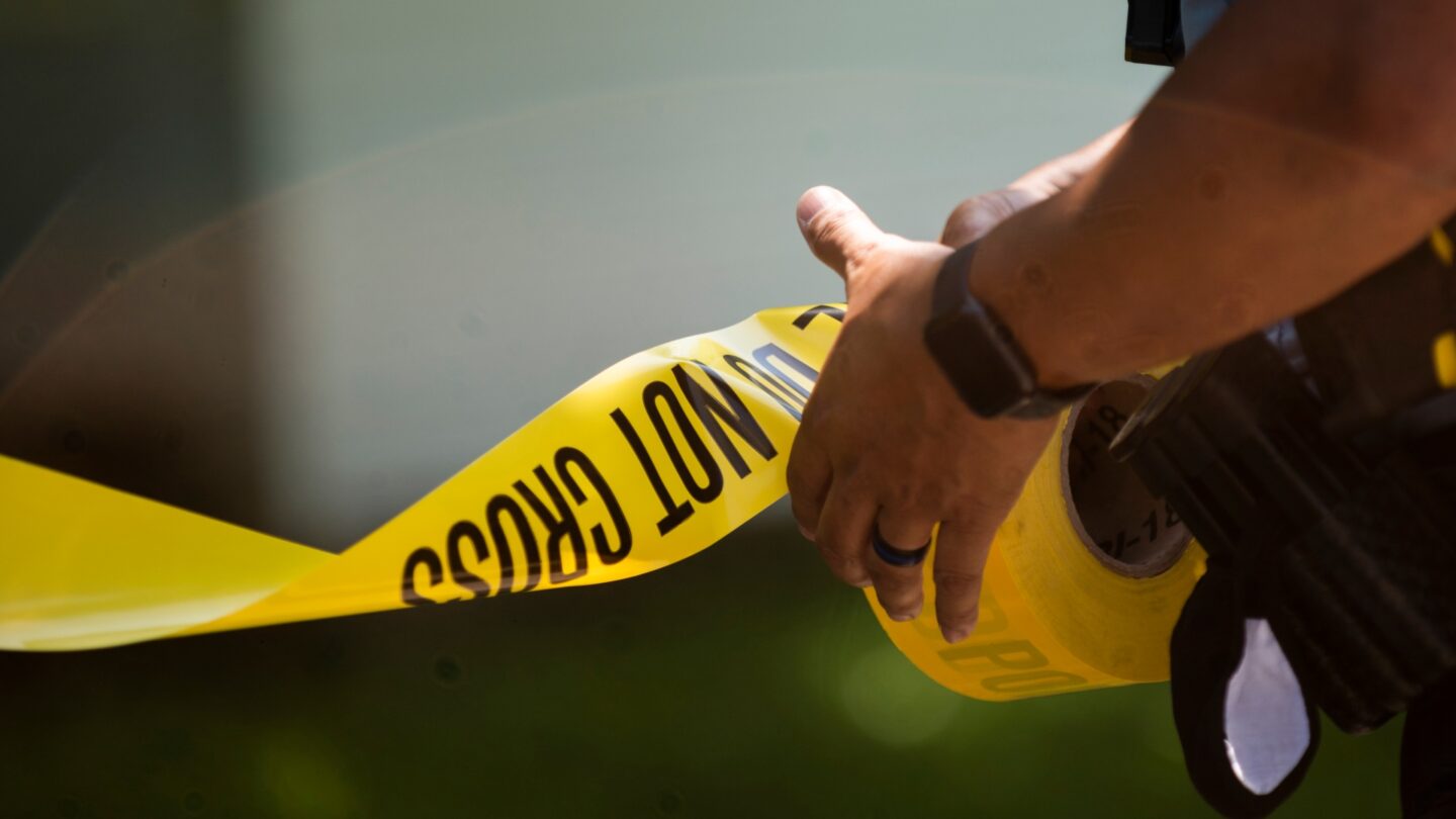 Police Tape, Shooting, Washington D.C., Howard