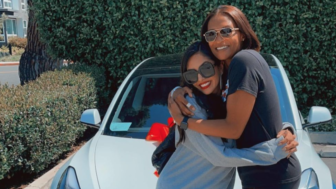 Vanessa Bryant gifts Kobe’s big sister with new Tesla