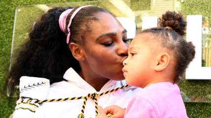 Serena Williams, daughter Olympia model matching outfits: ‘Got it from mama’