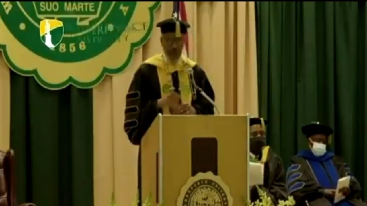 Wilberforce University president announces HBCU has wiped away