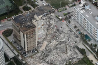 Wing of Miami-area condo collapses; many feared dead