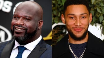 Shaquille O’Neal says he would have knocked Ben Simmons out if he played with him