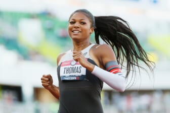 Olympian Gabby Thomas says Black boycott of games ‘really hurts’