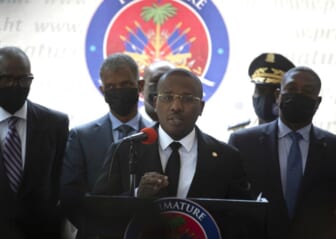 Key diplomats appear to snub Haiti’s acting leader