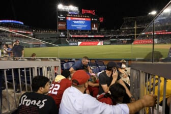 Padres-Nationals game suspended after shooting outside D.C. stadium