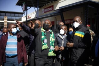 South Africa’s leader vows to restore order, catch plotters