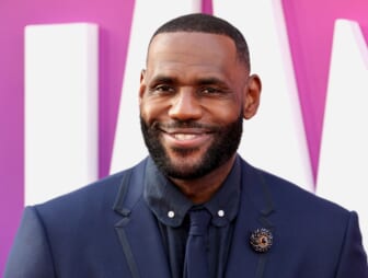 LeBron James responds to son Bronny being on S.I. cover at younger age