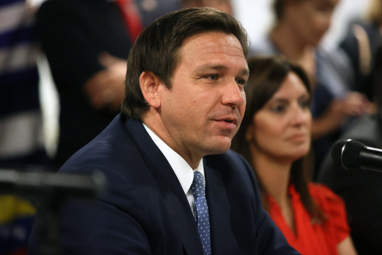 Florida Governor DeSantis Holds Roundtable On Cuba In Miami