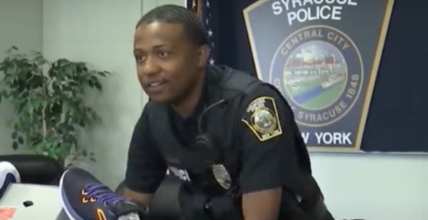 Syracuse Police Officer Brandon Hanks thegrio.com