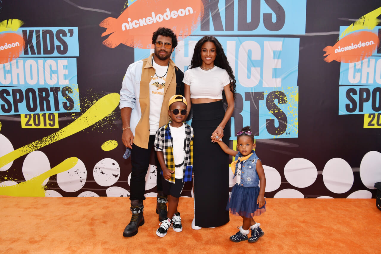 Russell Wilson, Ciara celebrate after son takes his 1st steps at