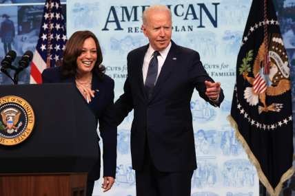 U.S. President Joe Biden and Vice President Kamala Harris
