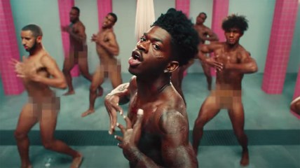 Lil Nas X dances nude in provocative prison-themed ‘Industry Baby’ music video