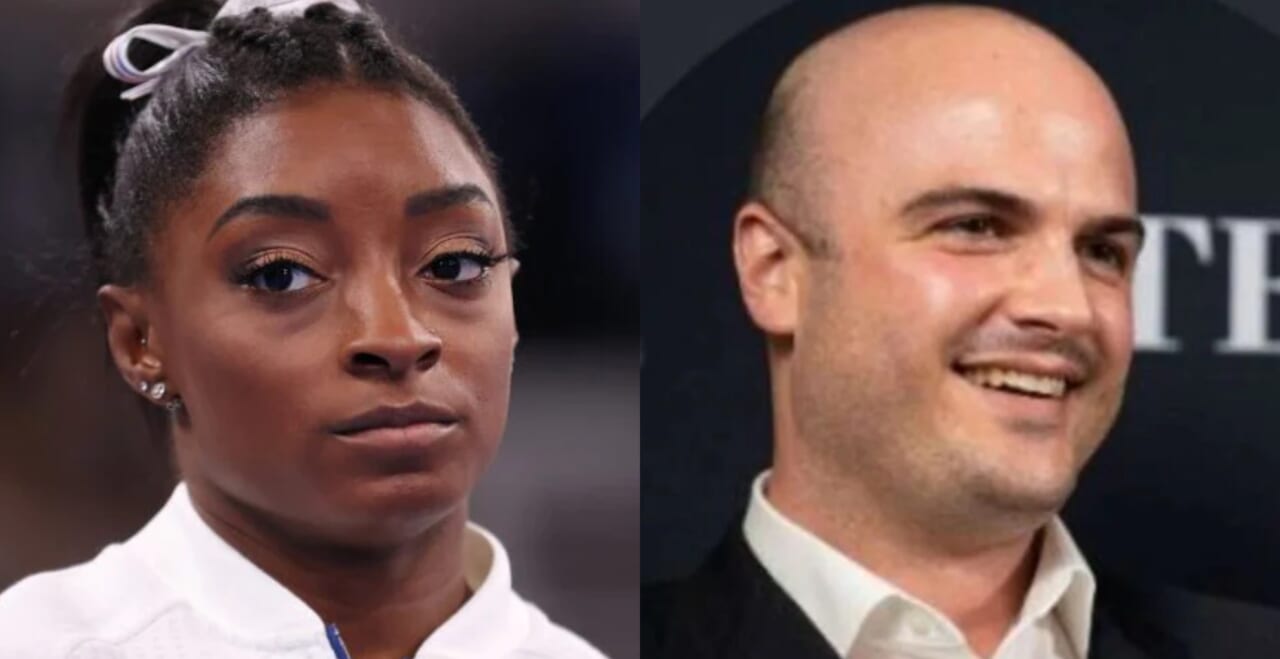 Simone Biles Aaron Reitz thegrio.com