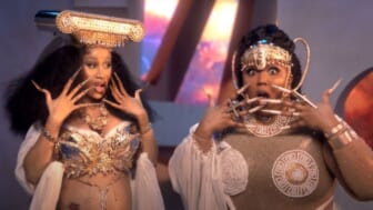 Lizzo, Cardi B pose as goddesses in new ‘Rumors’ music video