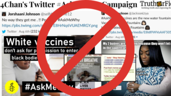Racist disinformation COVID-19 vaccine campaigns are endangering the Black Community