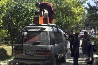 New urgency to airlift after Kabul blasts kill more than 100