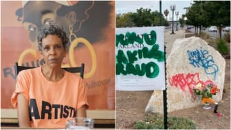Huey P. Newton’s widow, Fredrika, speaks out after memorial vandalized