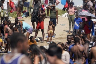 US begins flying Haitian migrants home from Texas