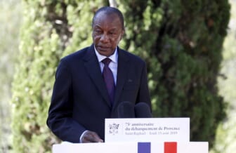 Guinea borders shut and president’s government dissolved, army colonel says