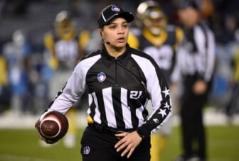 Maia Chaka becomes first Black woman to officiate NFL game