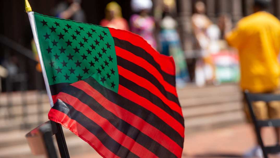 Black Liberation African American Flag