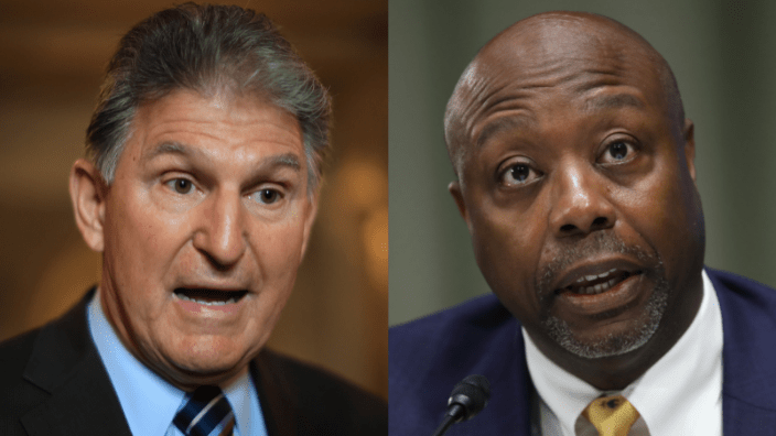 Sen. Joe Manchin and Sen. Tim Scott, theGrio.com