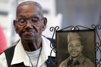 Oldest US veteran of WWII, Lawrence Brooks, celebrates his 112th birthday