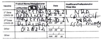 Woman misspells Moderna on fake vaccine card, arrested in Hawaii