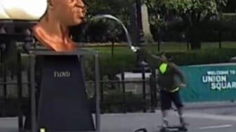 Man arrested for allegedly vandalizing George Floyd statue