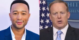 John Legend claps back at Sean Spicer over singer’s ad on voting rights
