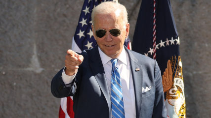 Biden honors MLK memorial on anniversary, shouts out Morehouse College