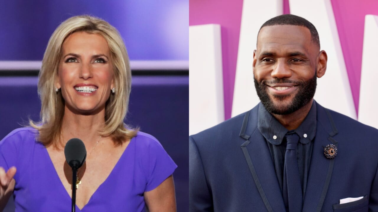 Laura ingraham and lebron on sale james