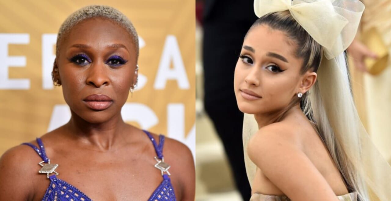 Cynthia Erivo Ariana Grande thegrio.com