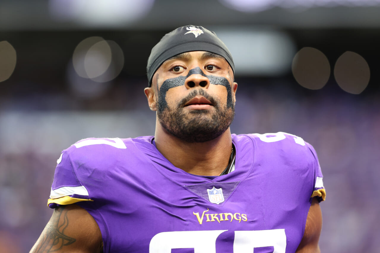 Minnesota Vikings defensive end Everson Griffen (97) before an NFL