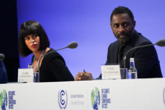Idris, Sabrina Elba speak at UN on how climate change impacts farmers
