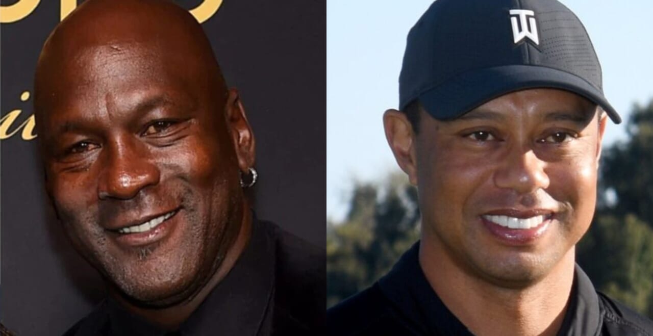 Michael Jordan Tiger Woods thegrio.com