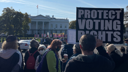 White House Voting Rights Protest