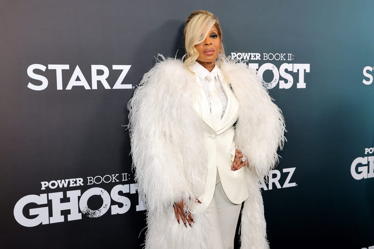 Mary J. Blige is every inch the style at the Power Book II: Ghost premiere  in NYC