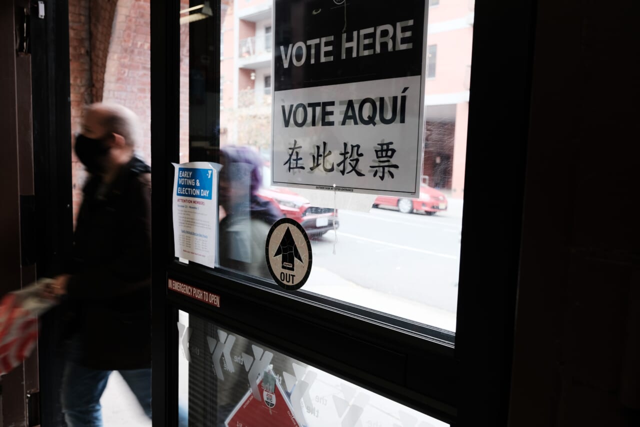 New Yorkers Head To Polls To Elect A New Mayor