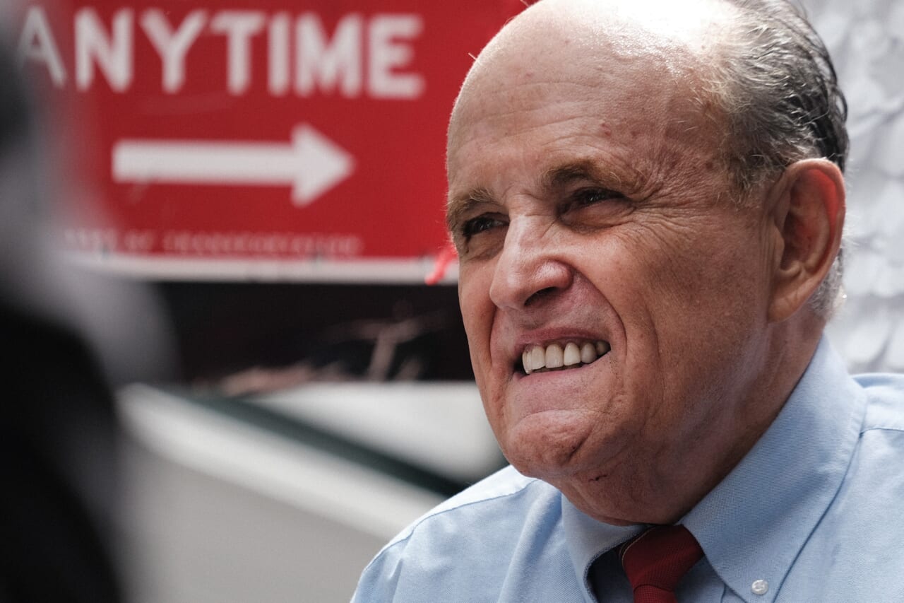 Rudy Giuliani Endorses GOP NYC Mayoral Candidate Curtis Sliwa