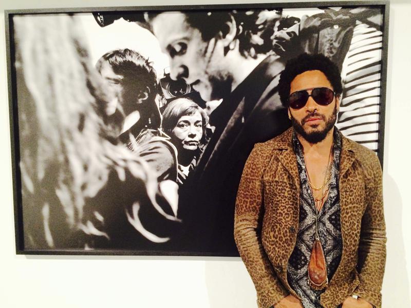 Lenny Kravitz wows at private party during Miami Art week