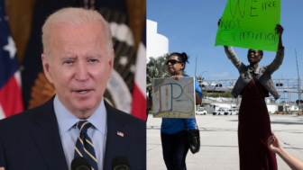 Haitian migrant advocates slam Biden’s increased deportations under Trump-era policy and Title 42