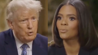 Trump defends COVID-19 vaccines in Candace Owens interview