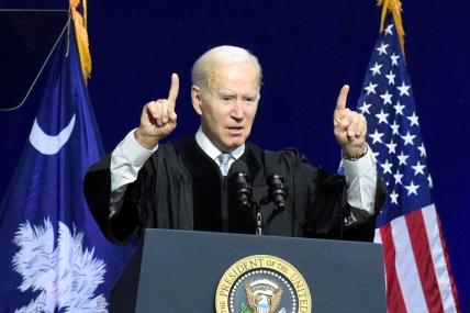 In SC, Biden pledges fight for voting rights, police reform