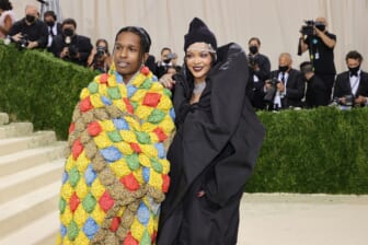Rihanna is pregnant, shows off baby bump with boyfriend A$AP Rocky