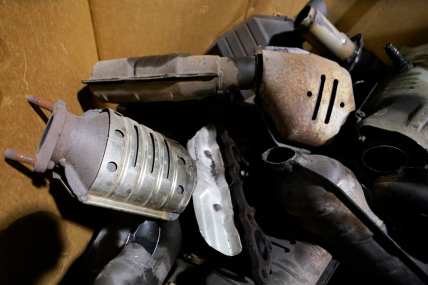 Catalytic converter thefts on the rise as theives target