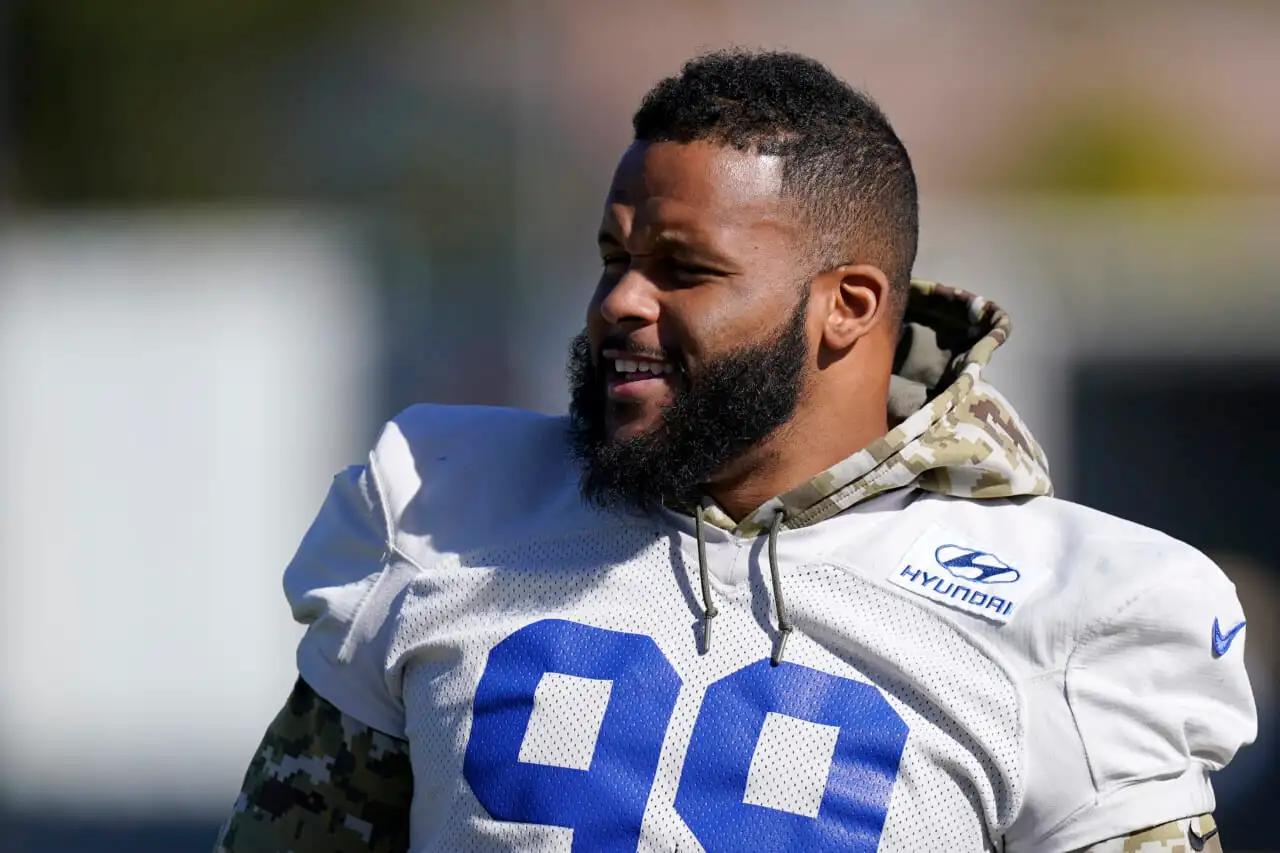 NFL's Aaron Donald says all he needs is a championship - TheGrio