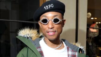 With a twinkle in his eye, Pharrell announces an upcoming collaboration with Tiffany & Co.